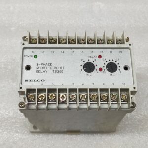 SELCO T2300-04 3-PHASE SHORT CIRCUIT RELAY 110V