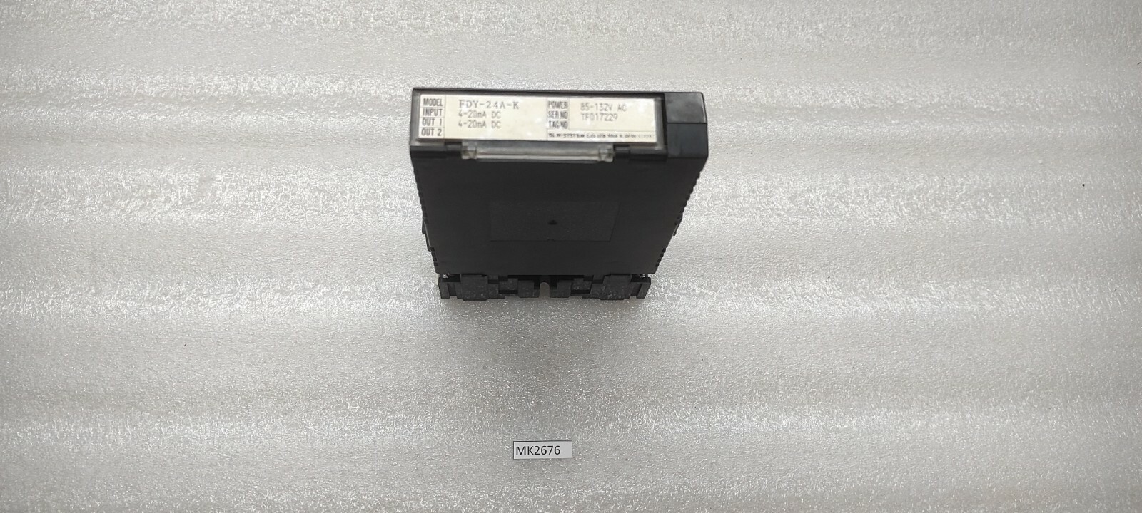 M-SYSTEM FDY-24A-K CURRENT LOOP SUPPLY 85-132VAC - Image 7