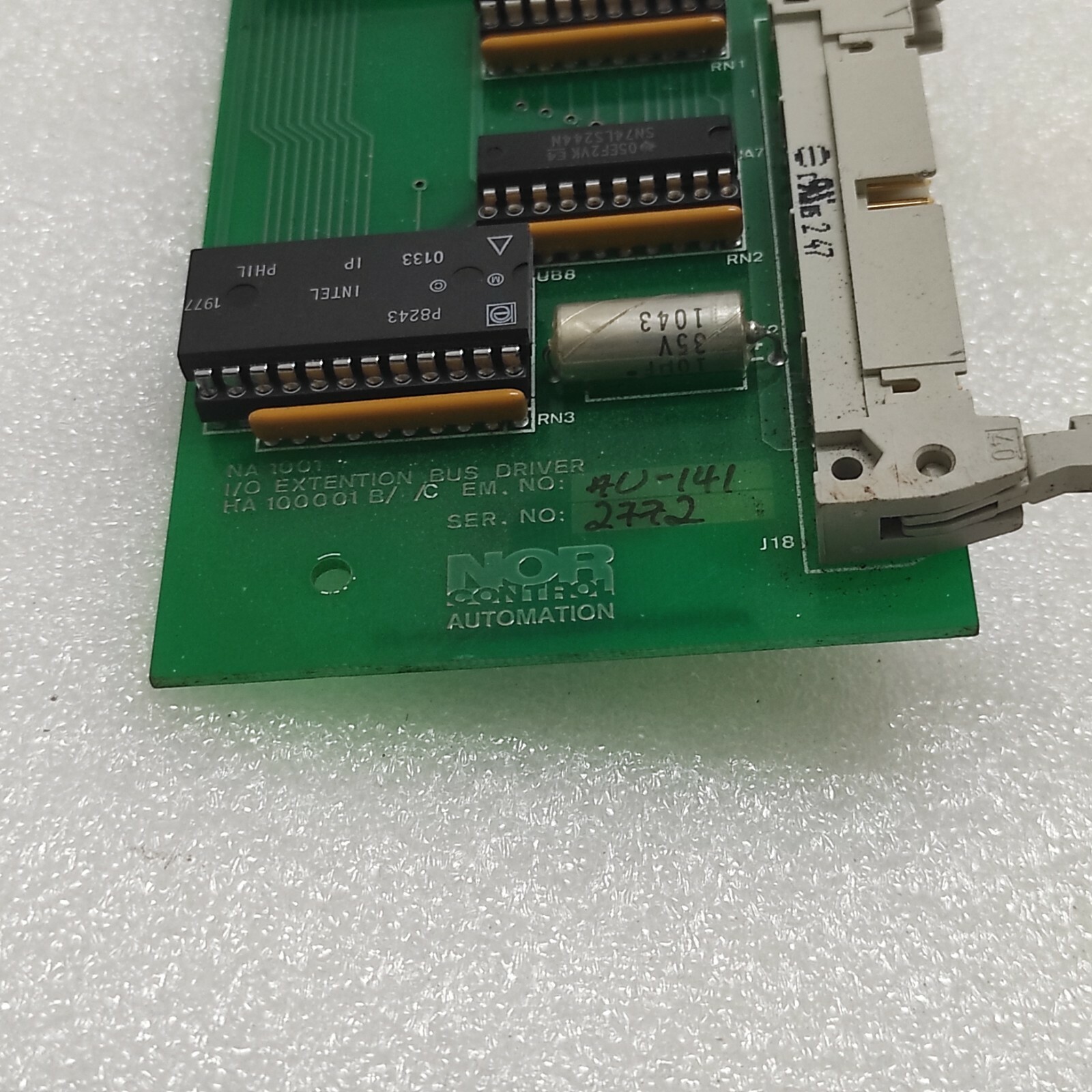 KONGSBERG NA1001 I/O EXTENTION DRIVER HA100001-B 6200096 NOR CONTROL AUTOMATION - Image 4