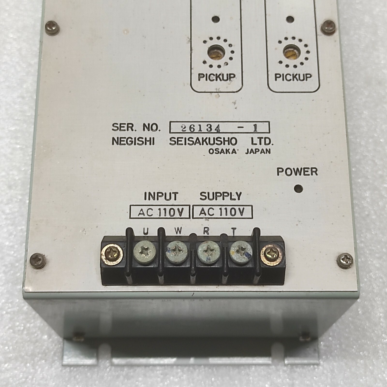 NEGISHI SEISAKUSHO NCR 84-HCLC-A 110VAC - Image 4