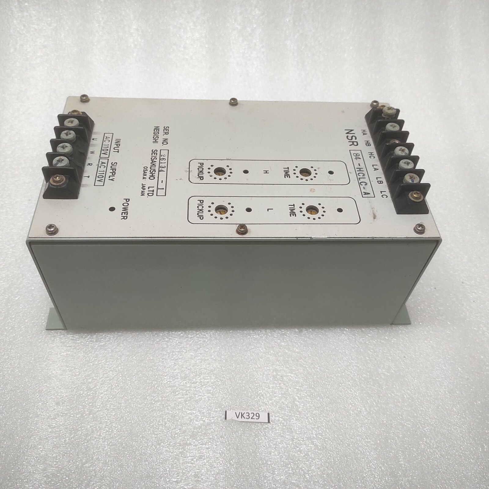 NEGISHI SEISAKUSHO NCR 84-HCLC-A 110VAC - Image 11