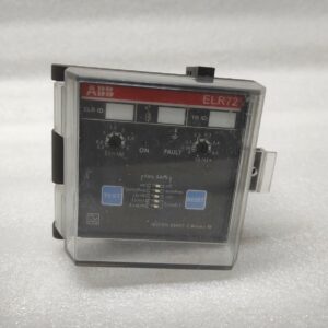ABB ELR72 ELECTRONIC DIFFERENTIAL RELAY 115VAC/DC 230VAC