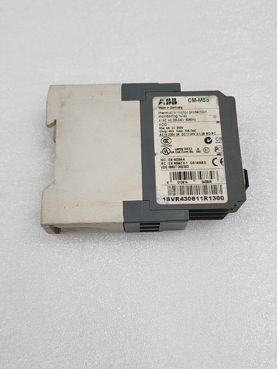 ABB CM-MSS THERMISTOR MOTOR PROTECTION RELAY 1SVR430811R1300 - Image 12