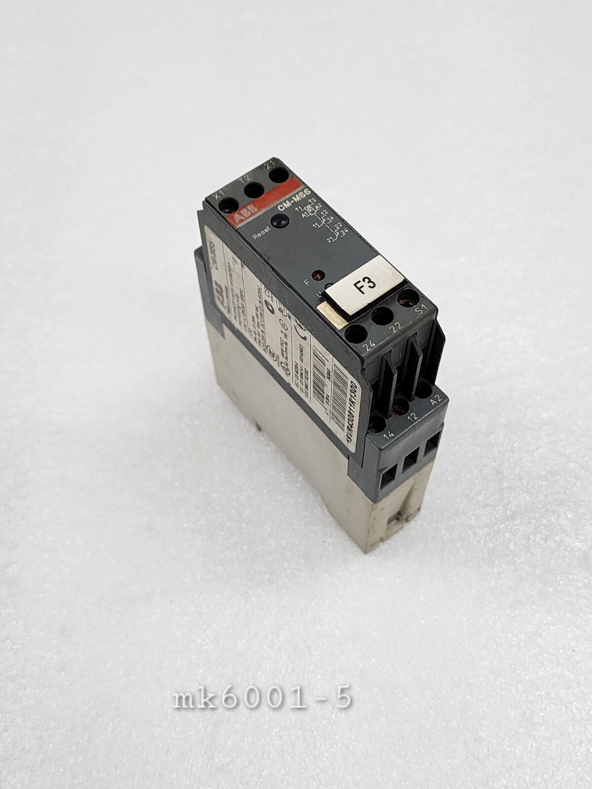 ABB CM-MSS THERMISTOR MOTOR PROTECTION RELAY 1SVR430811R1300 - Image 15