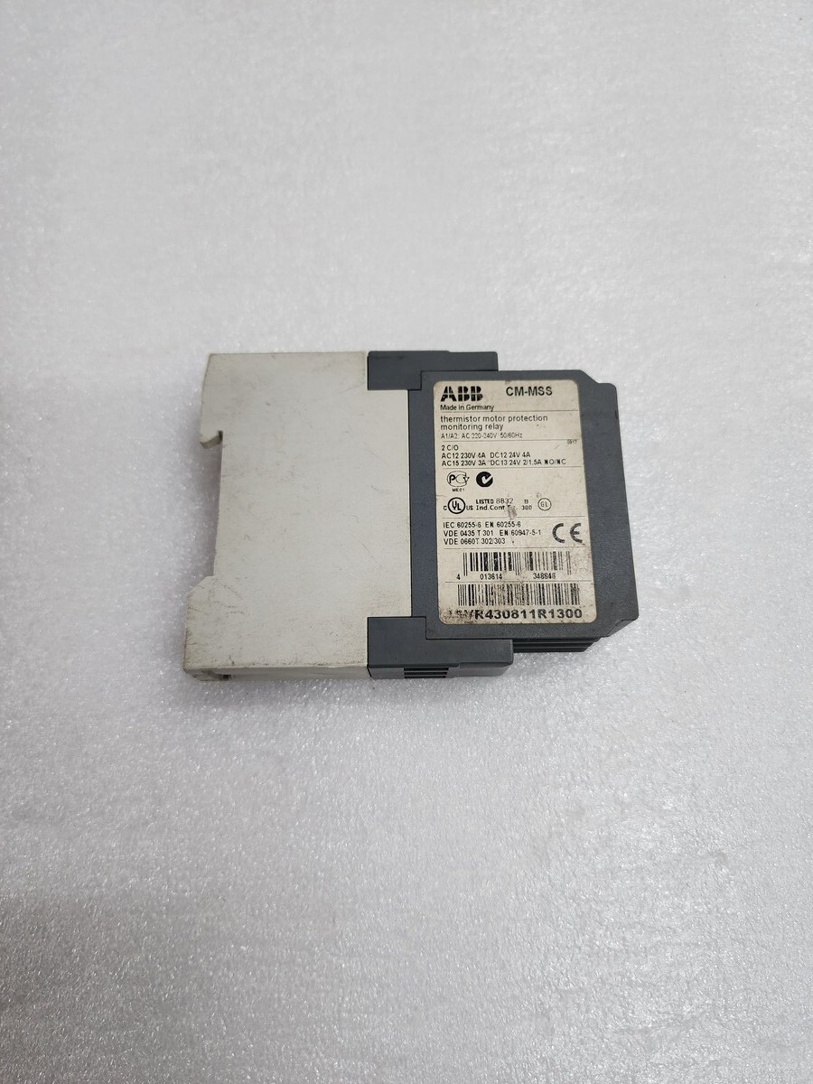 ABB CM-MSS THERMISTOR MOTOR PROTECTION RELAY 1SVR430811R1300 - Image 18