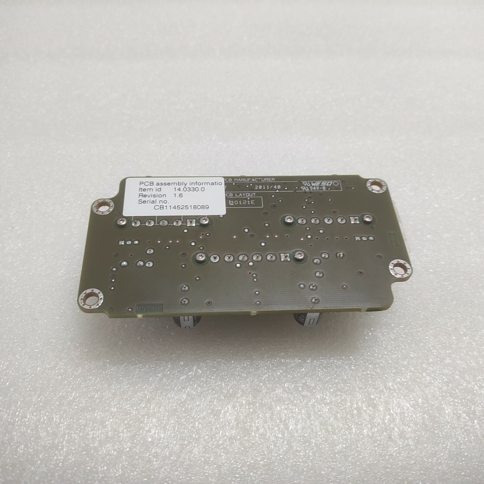 MAN B&W 14.0330.0 TERMINAL BOX, MODIFICATION KIT PCB - Image 4