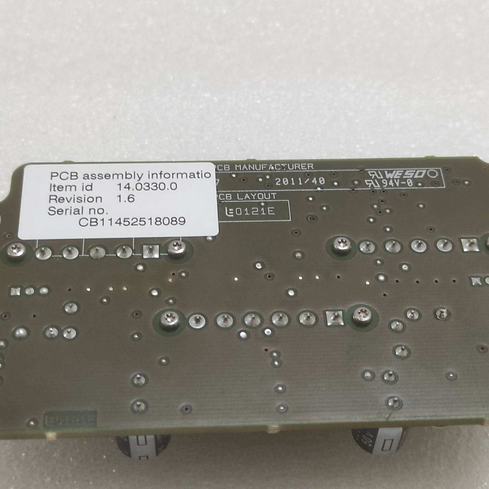 MAN B&W 14.0330.0 TERMINAL BOX, MODIFICATION KIT PCB - Image 5