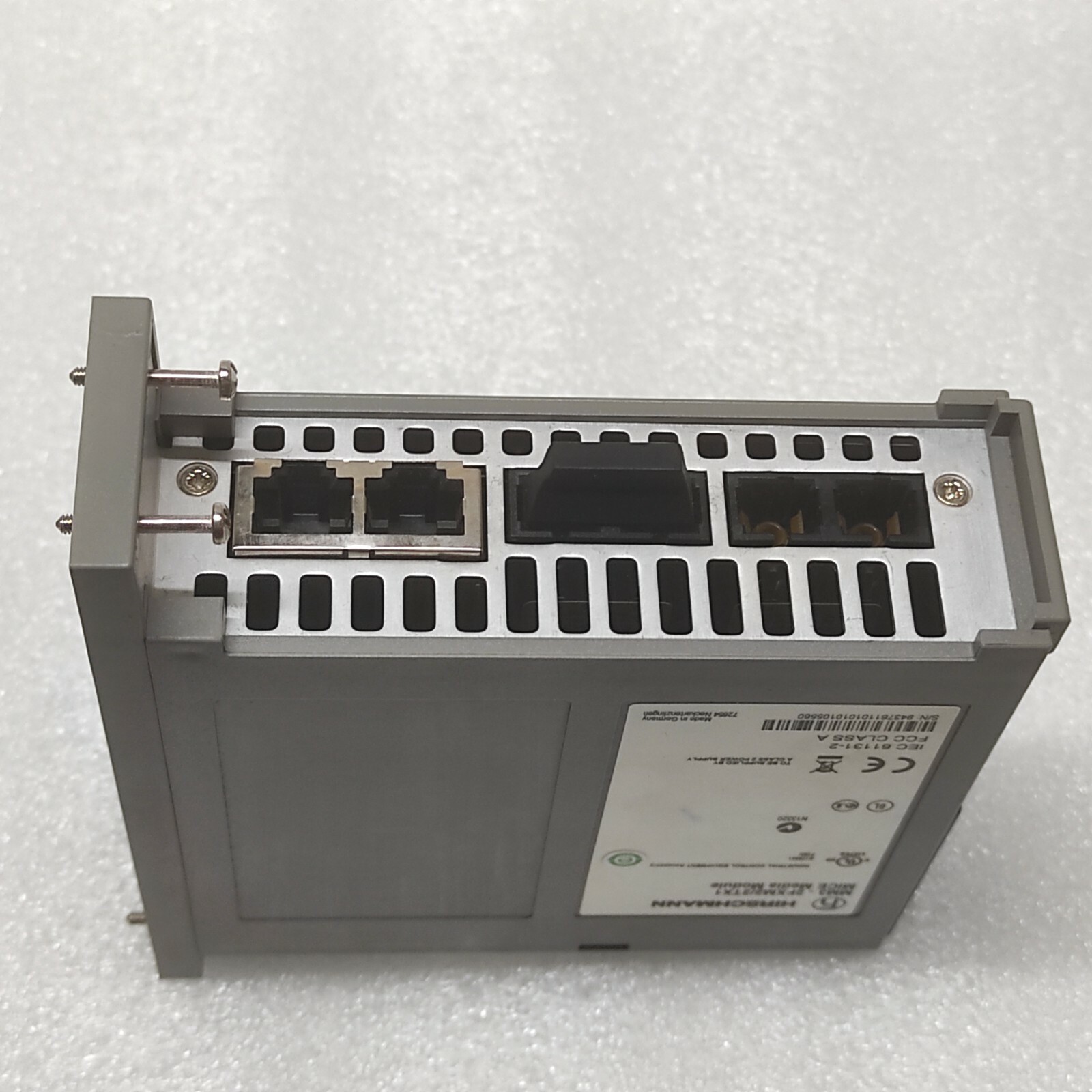 HIRSCHMANN MM3-2FXM2/2TX1 MICE MEDIA MODULE - Image 7