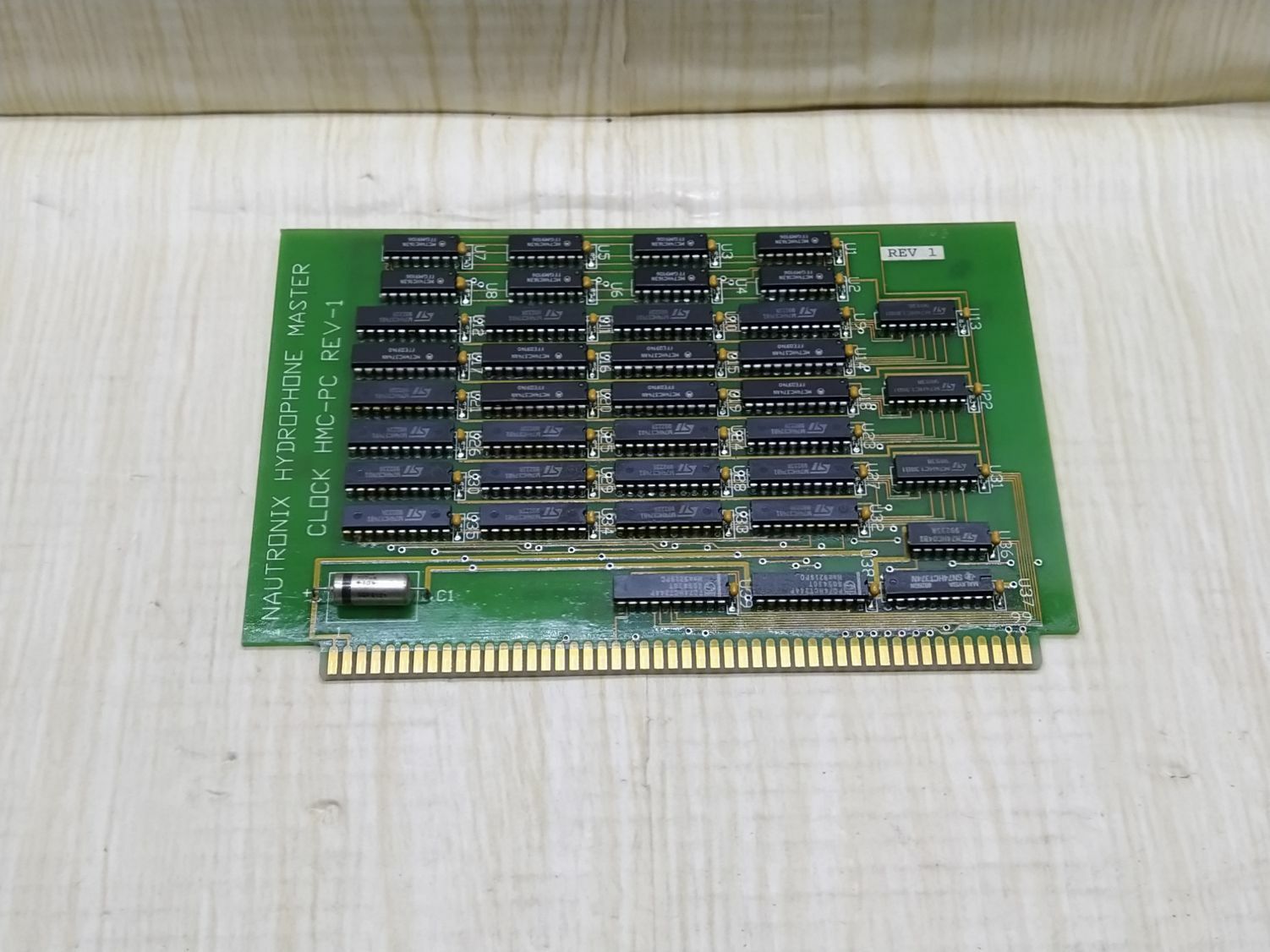 NAUTRONIX HYDROPHONE MASTER CLOCK HMC-PC REV 1 PCB - Image 2