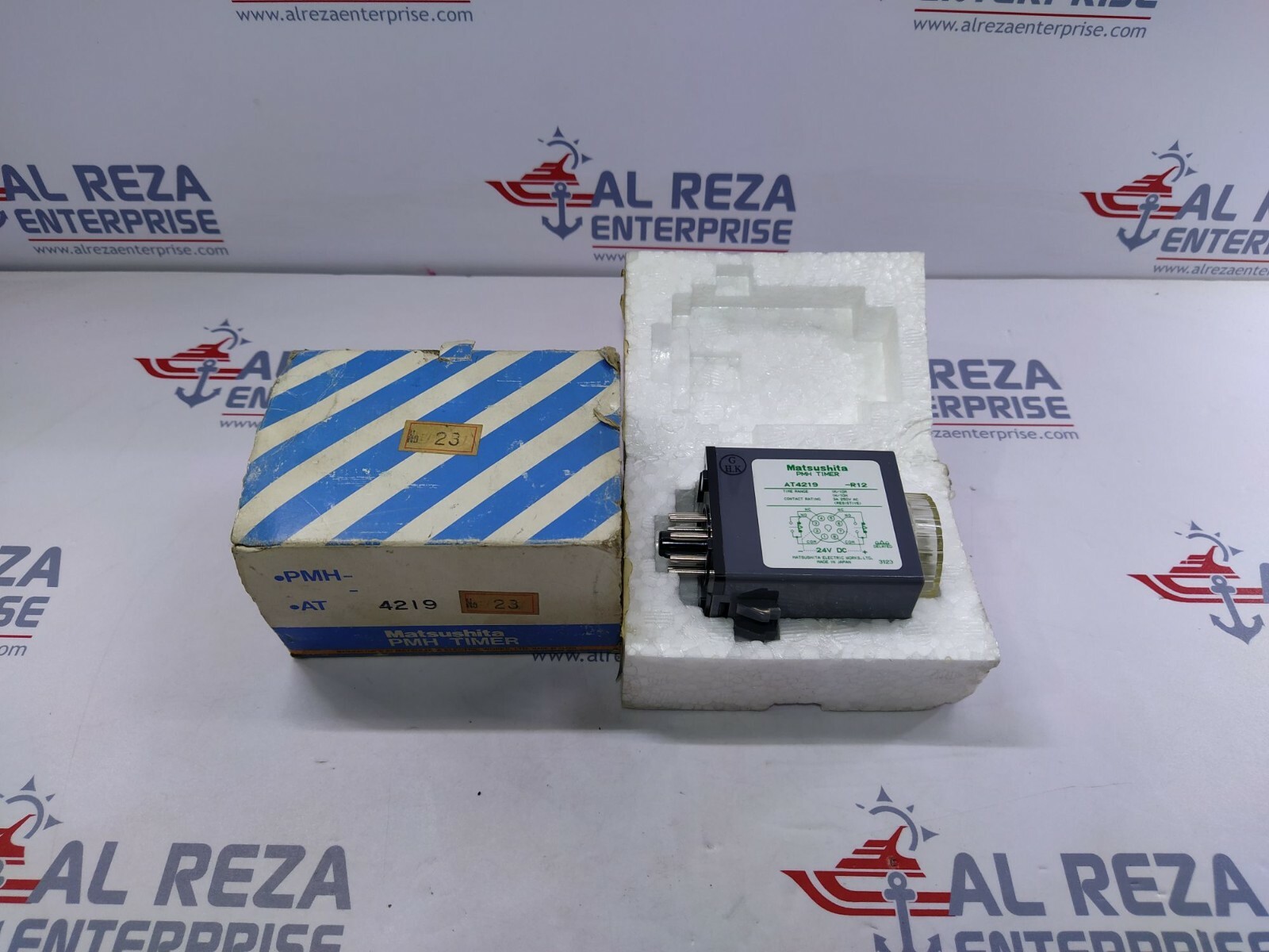 Matsushita PMH Timer AT4219 R12 24V DC