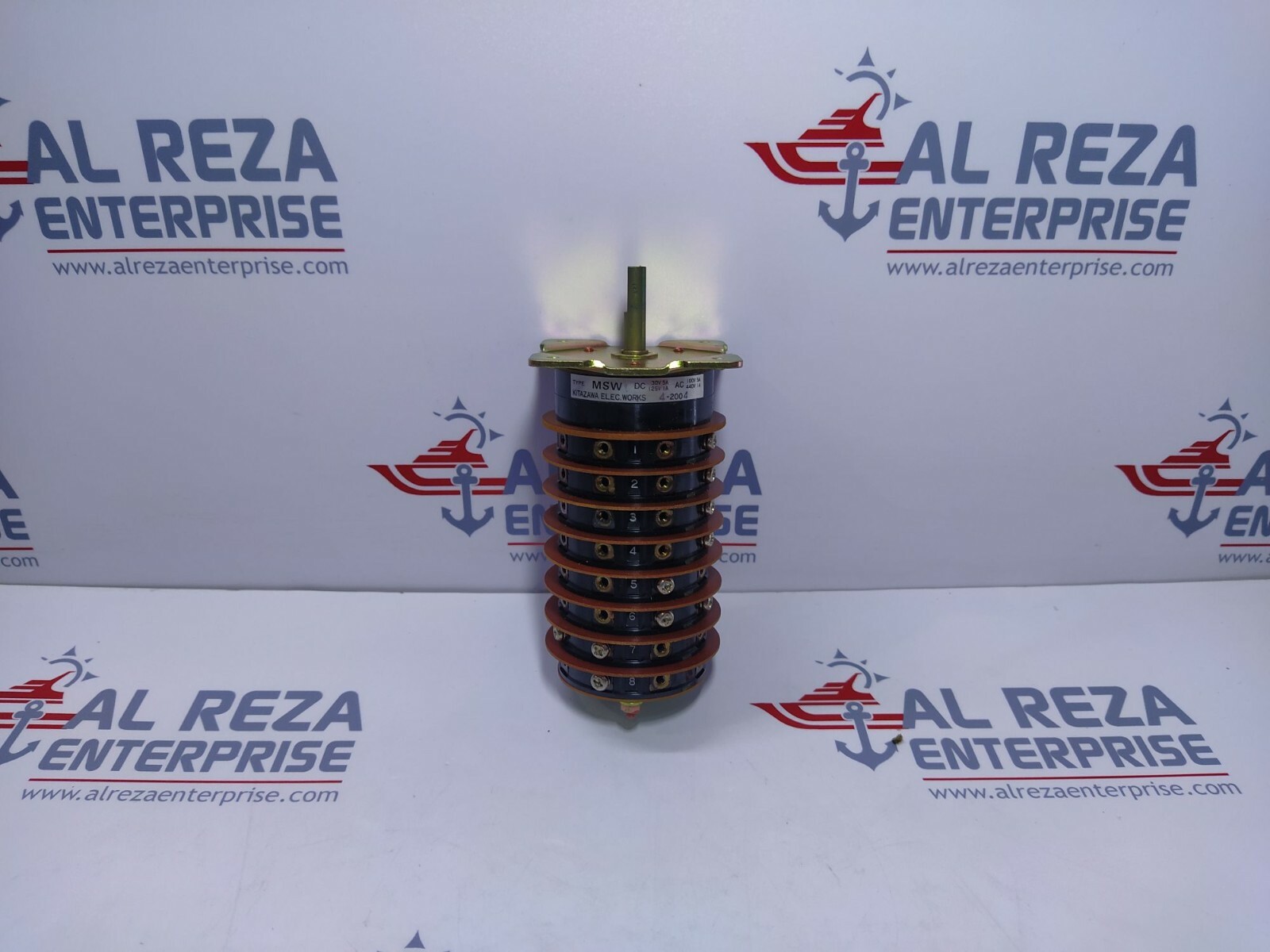 KITAZAWA MSW SWITCH 100038871 30VDC 5A/125VDC 1A/100VAC 5A/440VAC 1A 1000388712 - Image 6
