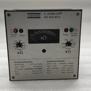 BENDER IRD-800-MYX A-ISOMETER 984666 INSULATION MONITOR 220V 5A 1100VA