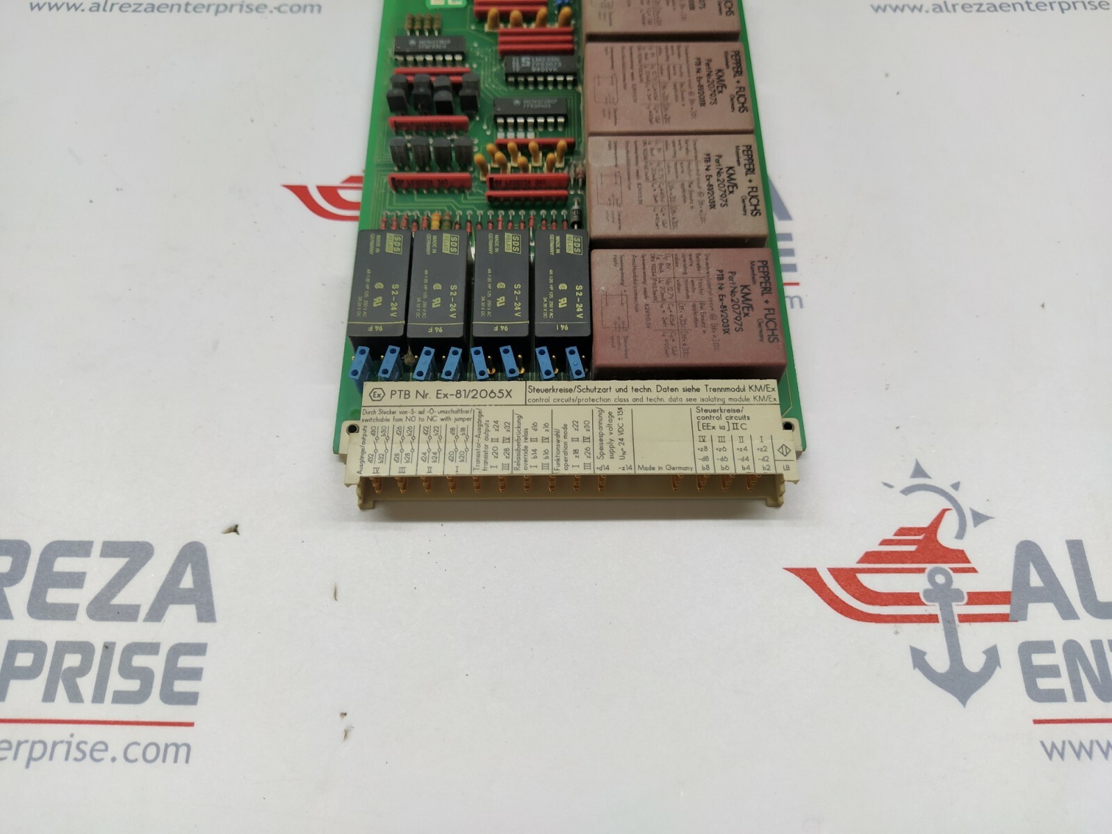 PEPPERL + FUCHS EG4-R SWITCH AMPLIFIER 07219 - Image 3