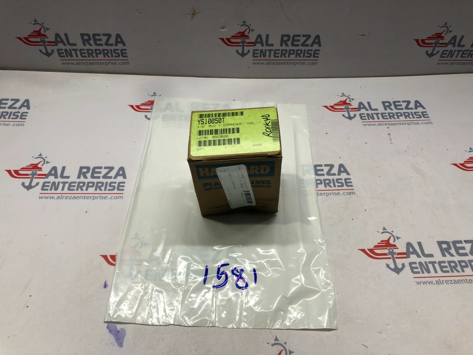 HAYWARD YS10050T 1/2" PVC Y-STRAINER THREADED LOT OF 2 UNIT - Image 8