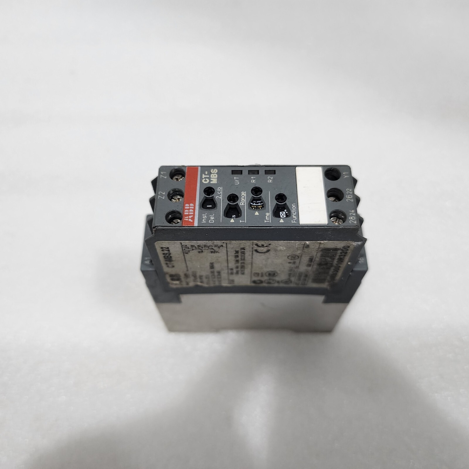 ABB CT-MBS.22 MULTIFUNCTION TIME DELAY RELAY 1SVR630010R3200 24-240VAC/24-48VDC - Image 2