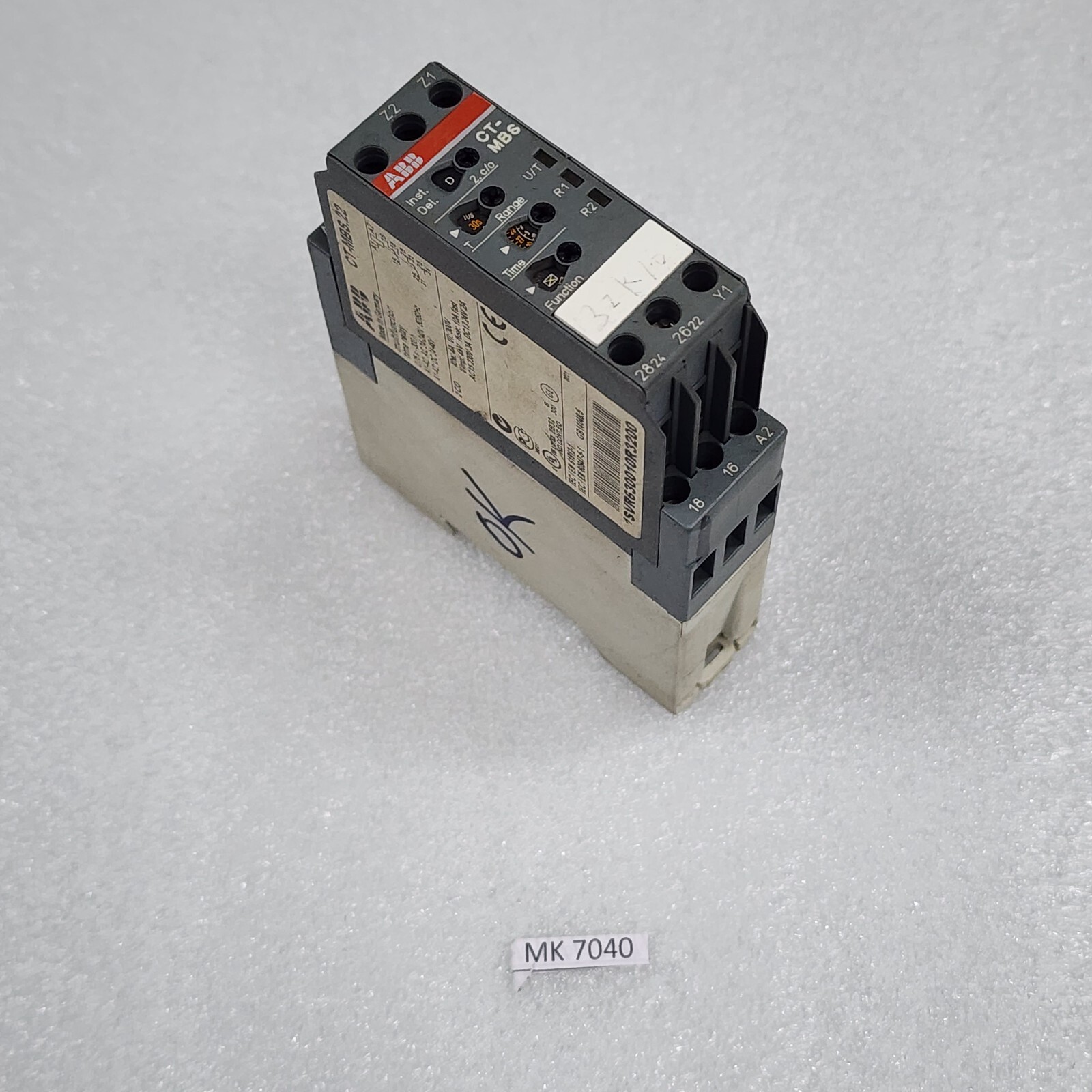 ABB CT-MBS.22 MULTIFUNCTION TIME DELAY RELAY 1SVR630010R3200 24-240VAC/24-48VDC - Image 8