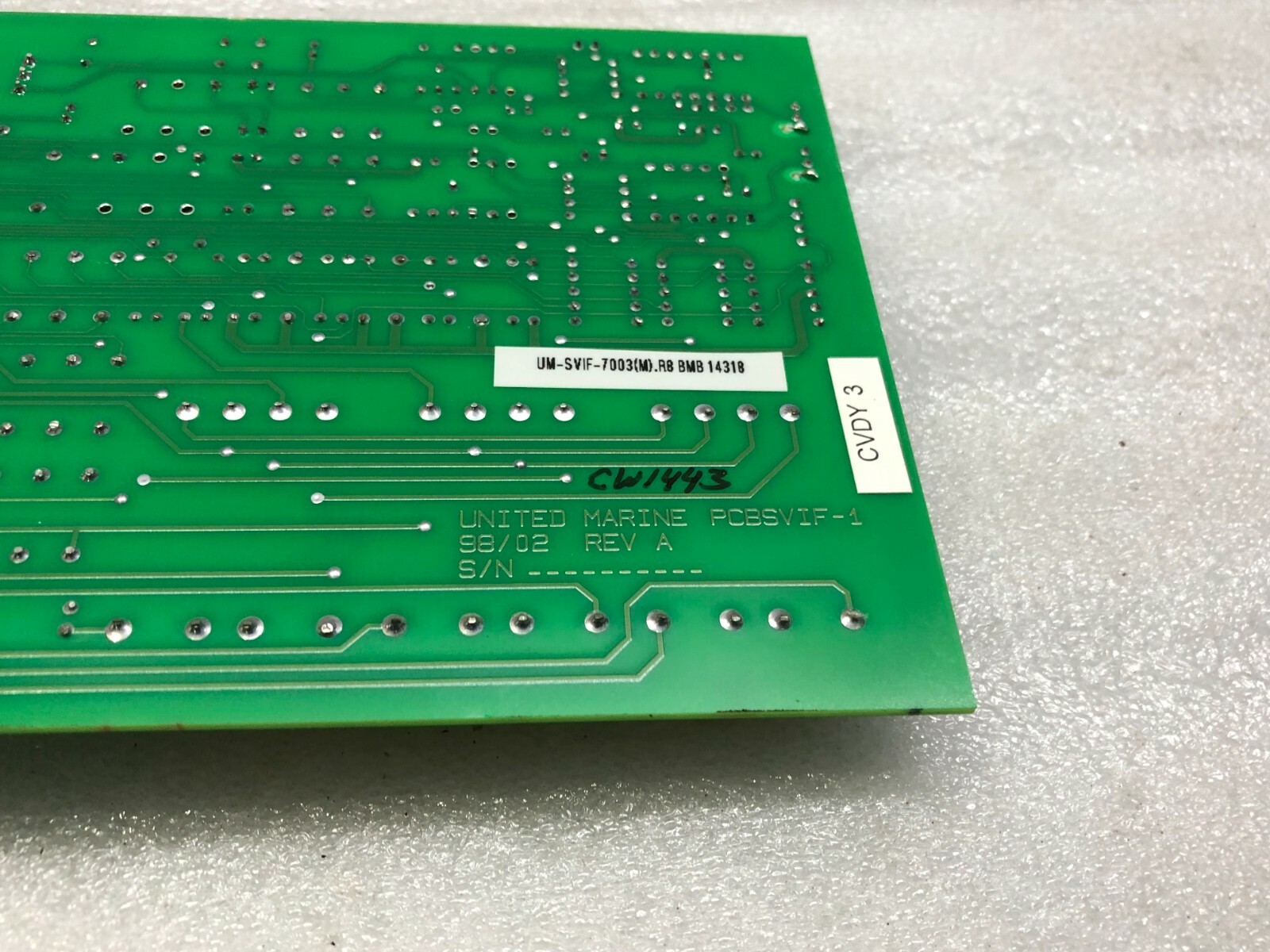 MCCANN HM-SVIF-7003M SUPERVISION/STAND BY INTERFACE BOARD UNITED MARINE PCBSVIF- - Image 5