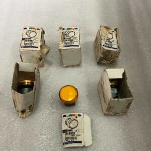 TELEMECANIQUE ZB4 BV053 PILOT LIGHT 089498 LOT OF 6 UNIT
