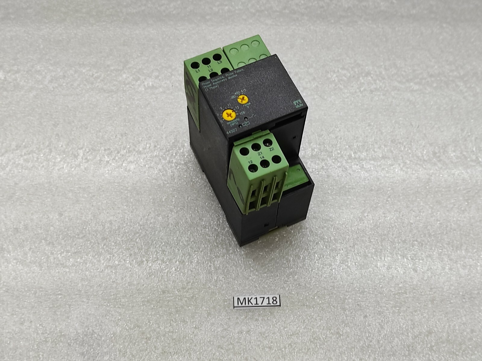 MURR ELEKTRONIK 44507 PHASE SEQUENCE PHASE FAILURE PHASE ASYMMETRY MONITOR - Image 6