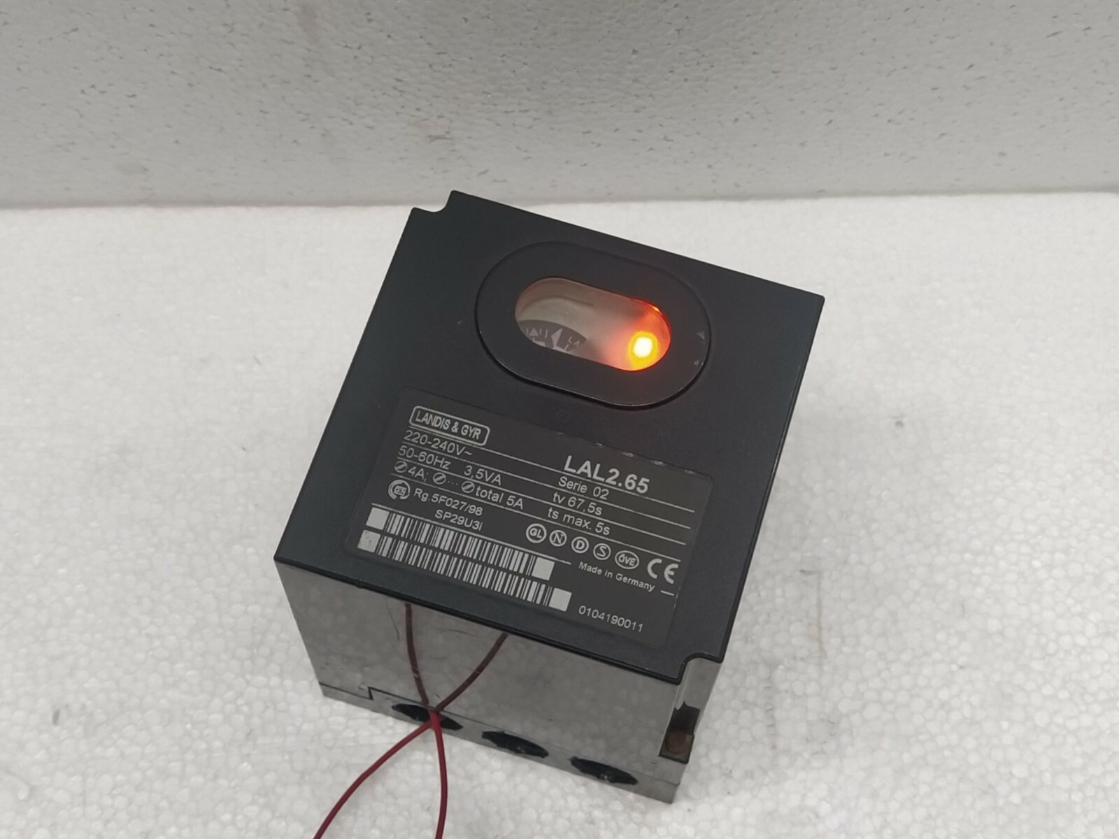 Landis & GYR LAL2.65 Oil Burner Controller 220-240V LAL 2.65 - Image 7
