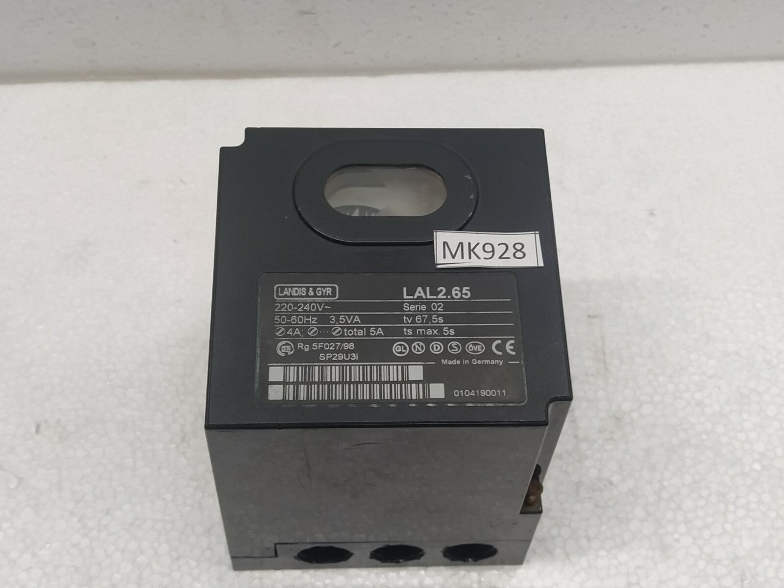 Landis & GYR LAL2.65 Oil Burner Controller 220-240V LAL 2.65 - Image 8