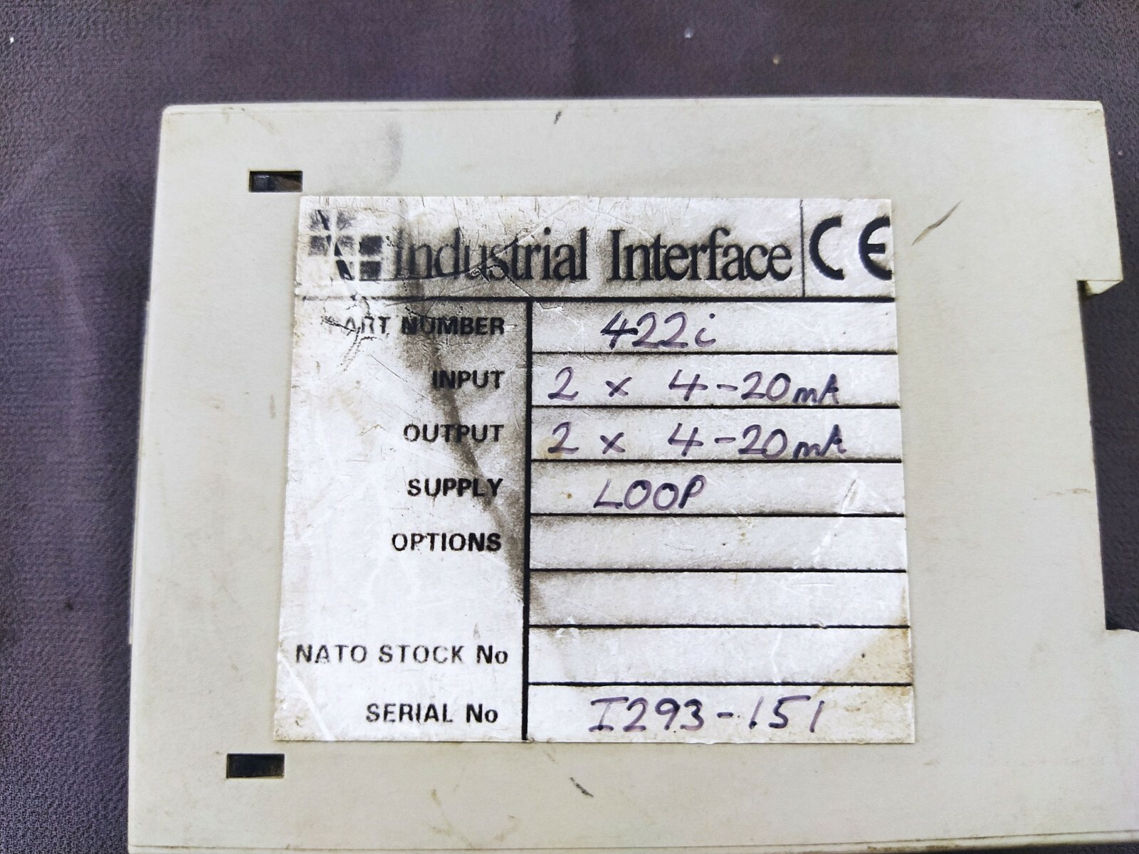 Industrial Interface IIR-421/422 Loop Powered Signal Isolator IIR-421-422 - Image 5