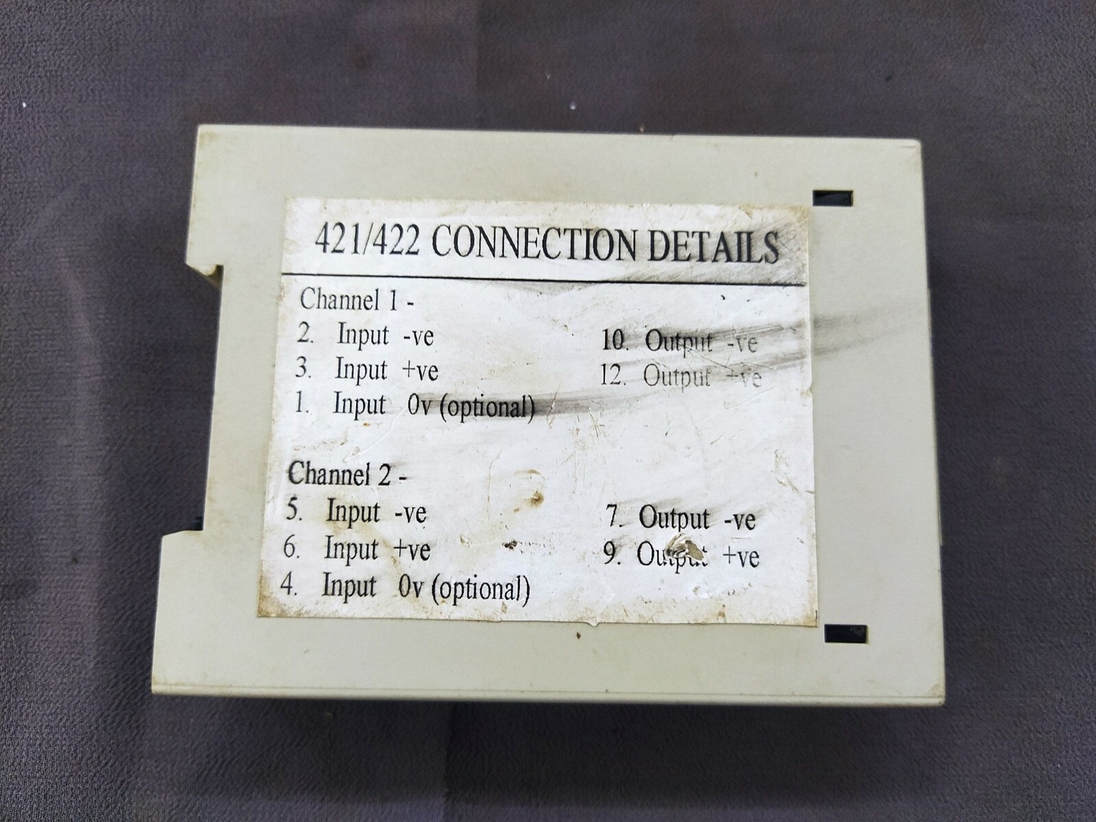 Industrial Interface IIR-421/422 Loop Powered Signal Isolator IIR-421-422 - Image 6
