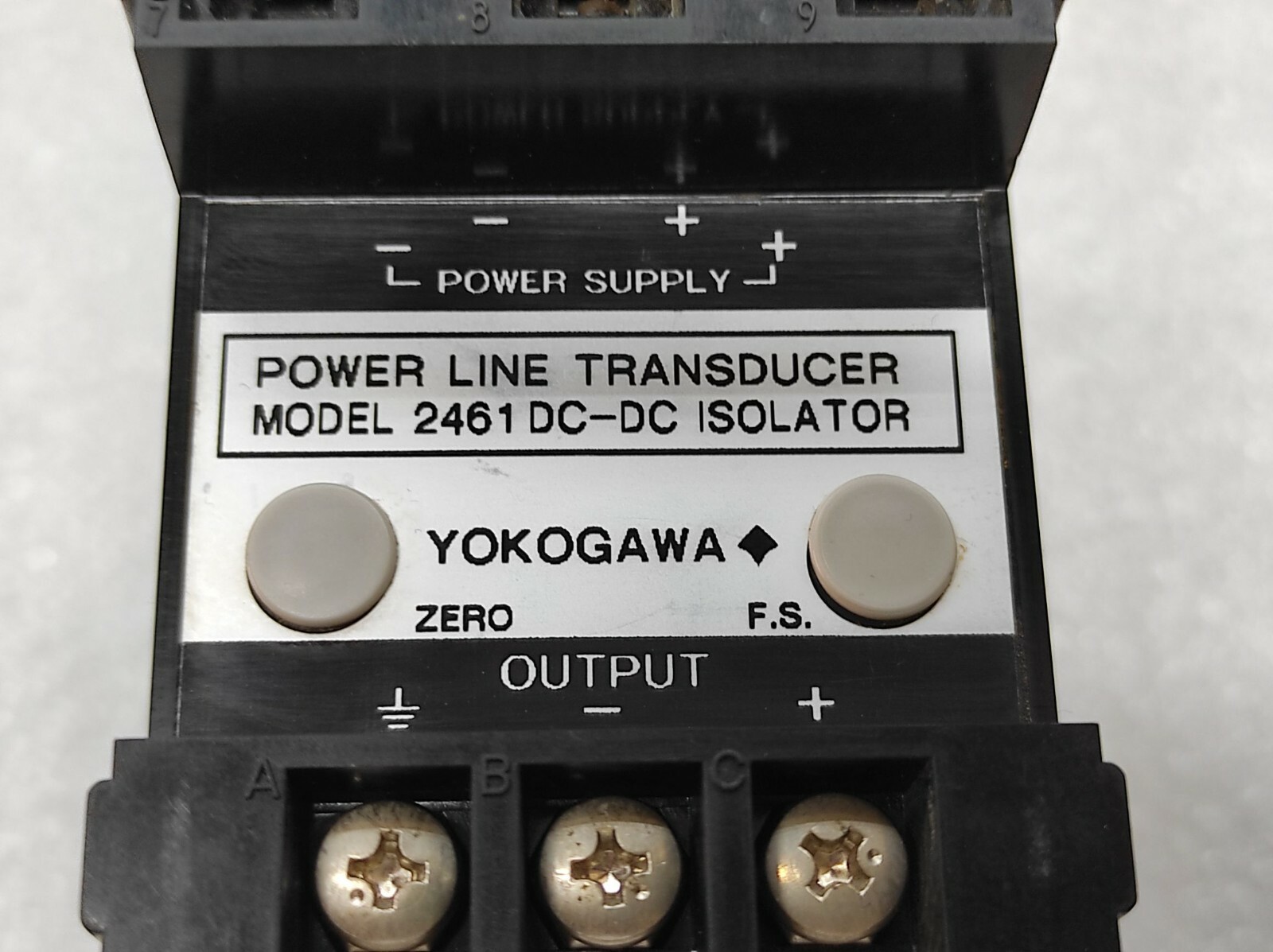 YOKOGAWA 2461 DC-DC ISOLATOR | 4–20MA SIGNAL ISOLATOR | 24VDC POWER LINE TRANSDU - Image 3