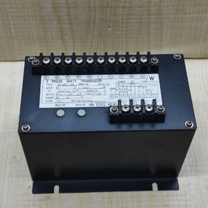 Toyo Keiki EG-3AT-SD 3-Phase Watt Transducer EG3ATSD 1400KW