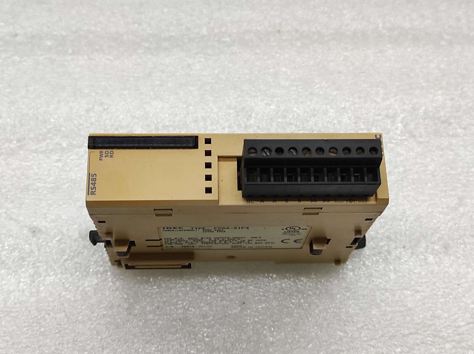 IDEC FC5A-SIF4 PLC EXPANSION MODULE - Image 2