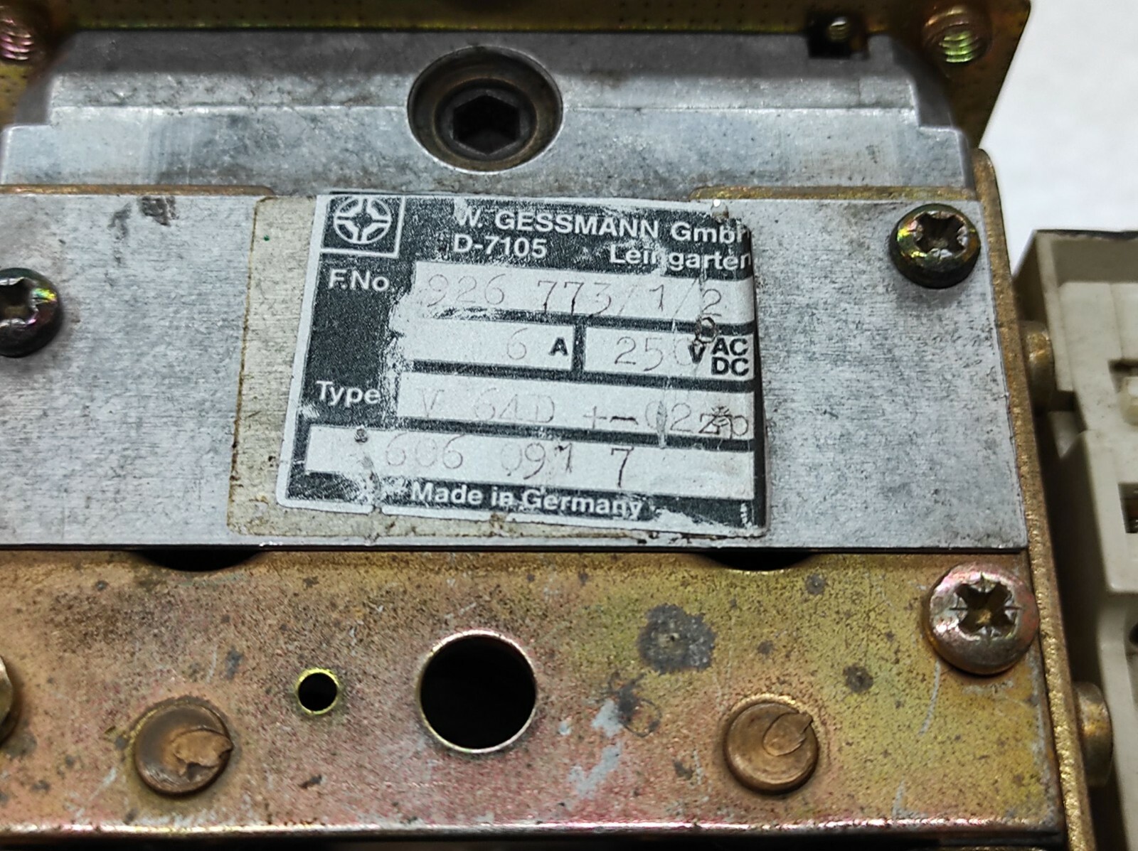 LIEBHERR W.GESSMANN 926 773 1/2 V64D +-02ZP COMPOUND DRIVE 1186828 V44D-02ZP - Image 4