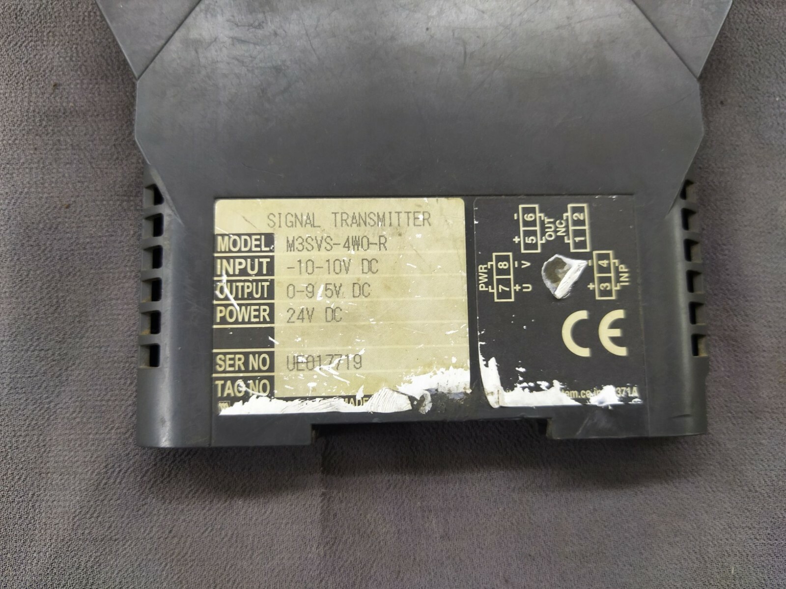 M-System M3SVS-4W0-R Signal Transmitter 24V DC M3SVS4W0R - Image 3
