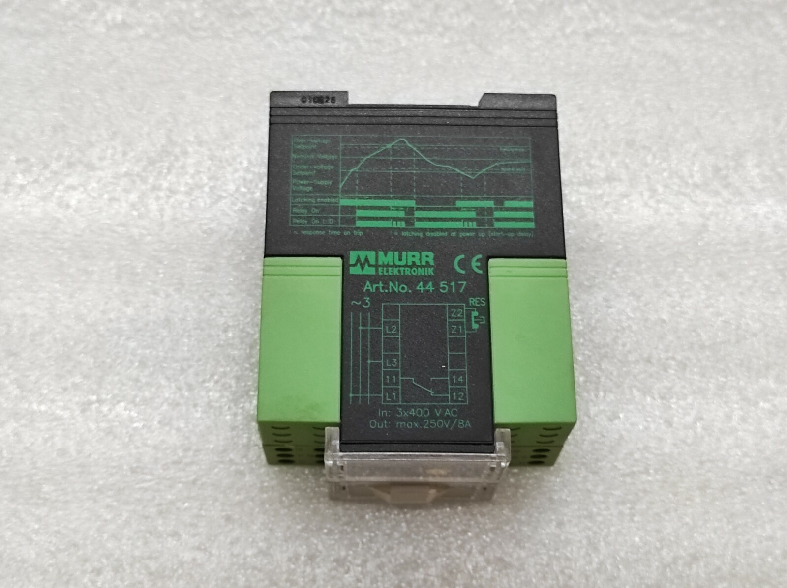 MURR ELEKTRONIK 44517 3-PH VOLTAGE WINDOW COMPARATOR - Image 3