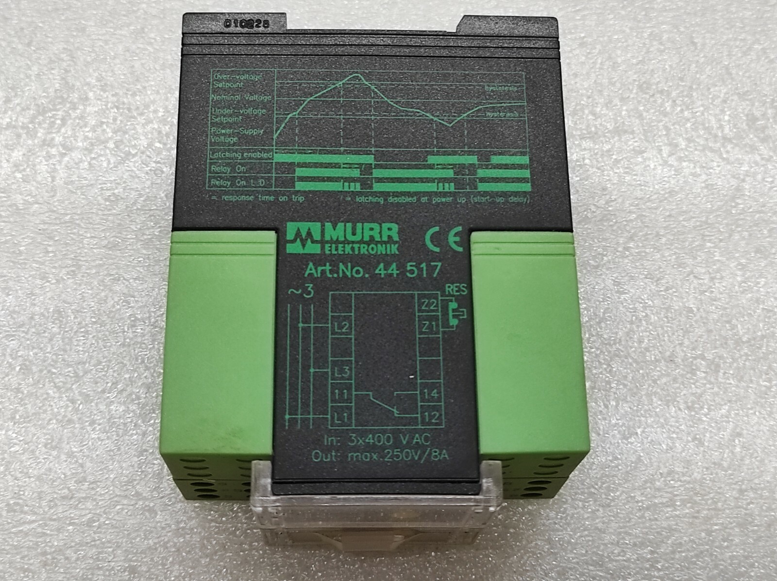 MURR ELEKTRONIK 44517 3-PH VOLTAGE WINDOW COMPARATOR - Image 4