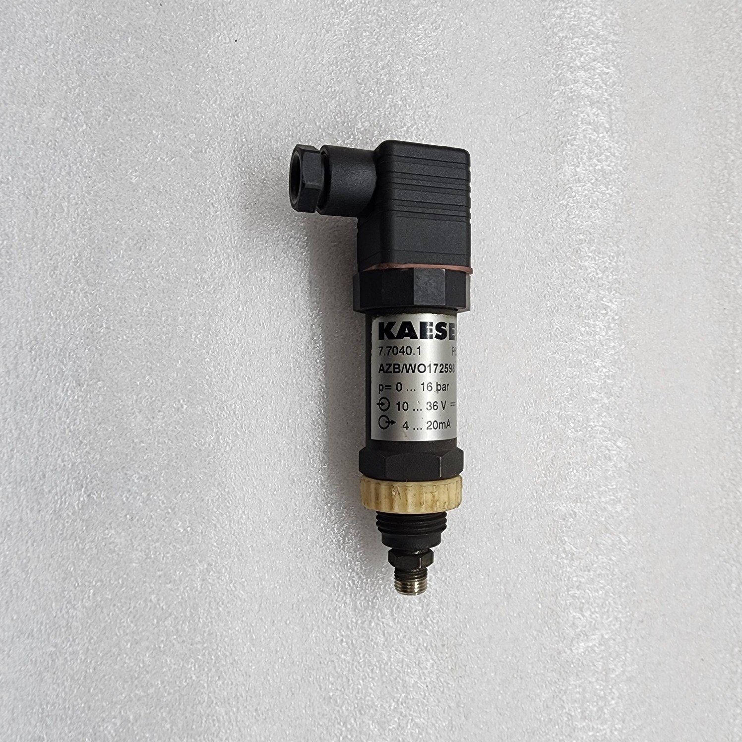 KAESER AZB/WO172598 PRESSURE SENSOR TRANSDUCER 7.7040.1 0-16 BAR 7MF1562-8AA01 - Image 2