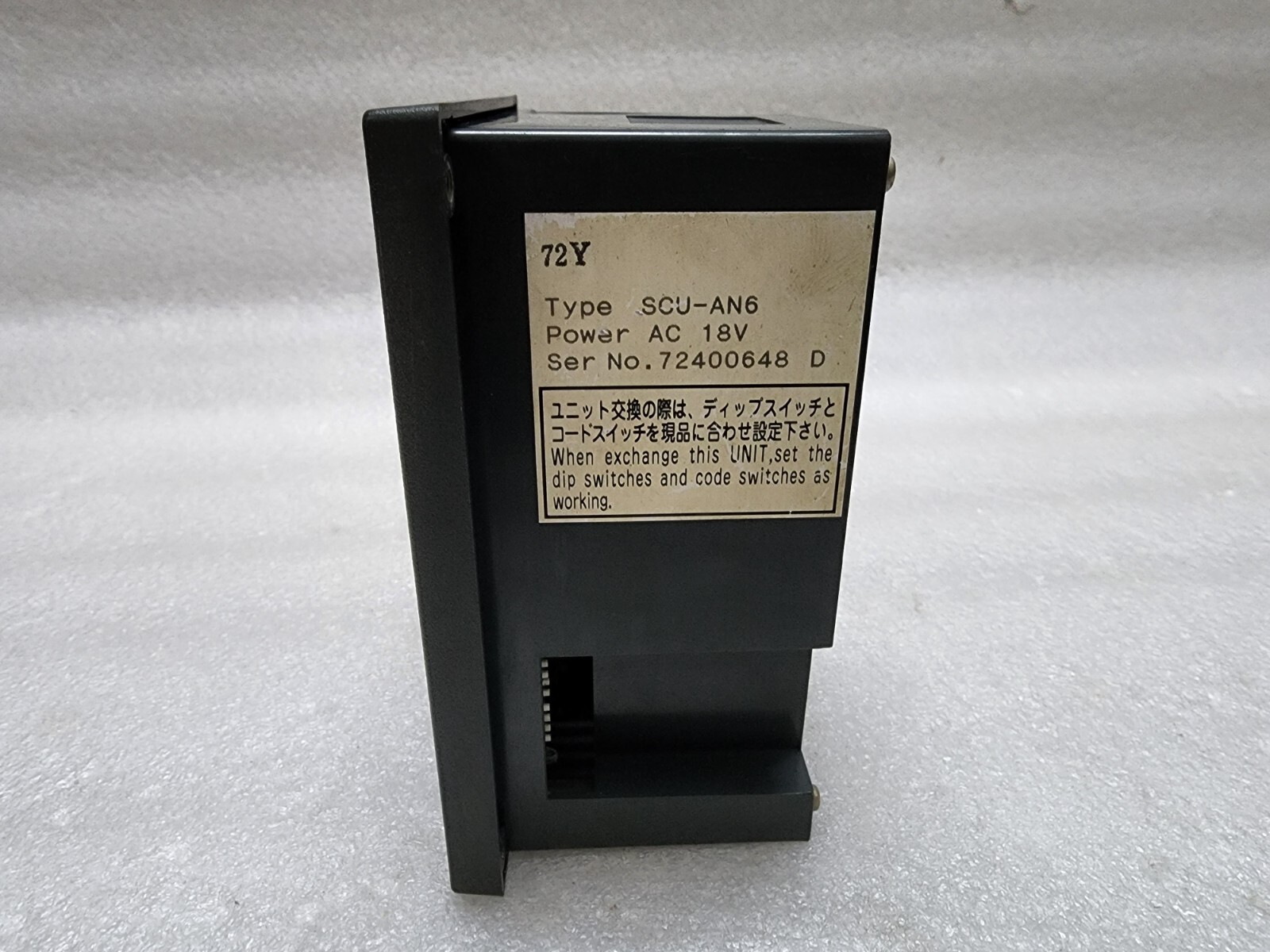 JRCS SCU-AN6 STARTER CONTROL UNIT 18V - Image 3