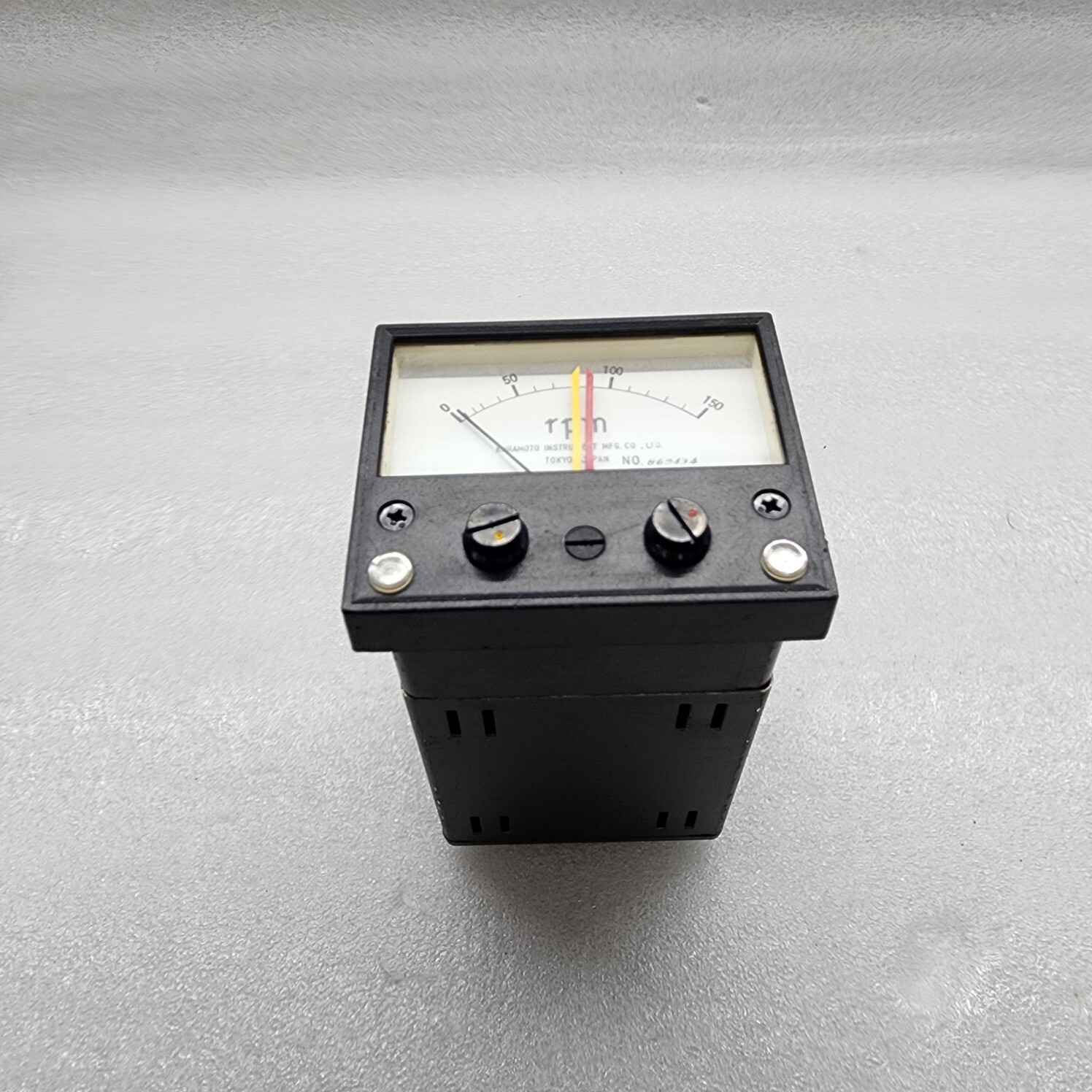 KUWANO KURAMOTO INSTRUMENT RLM80 RPM METER - Image 3