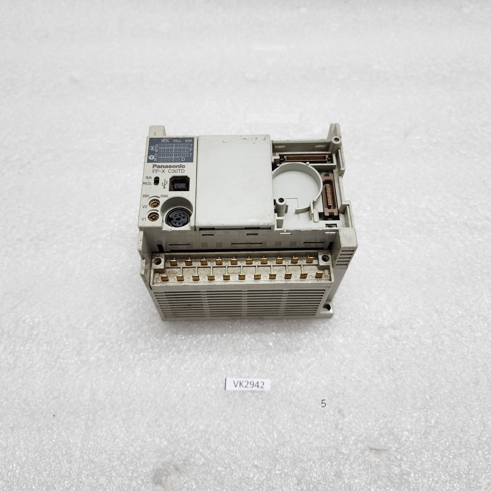 PANASONIC FP-X C30TD CONTROL UNIT AFPX-C30TD 24V AC-DC 0.65A - Image 6