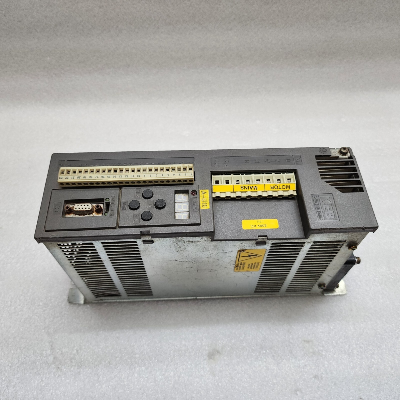 KEB 07.F0.R01-1228 FREQUENCY INVERTER 0.75KW KARL E BRINKMANN - Image 2