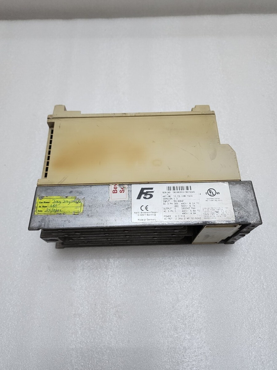 KARL E BRINKMANN 10.F5.C3B-YQ1A KEB INVERTER DRIVE 4.0 KVA - Image 12