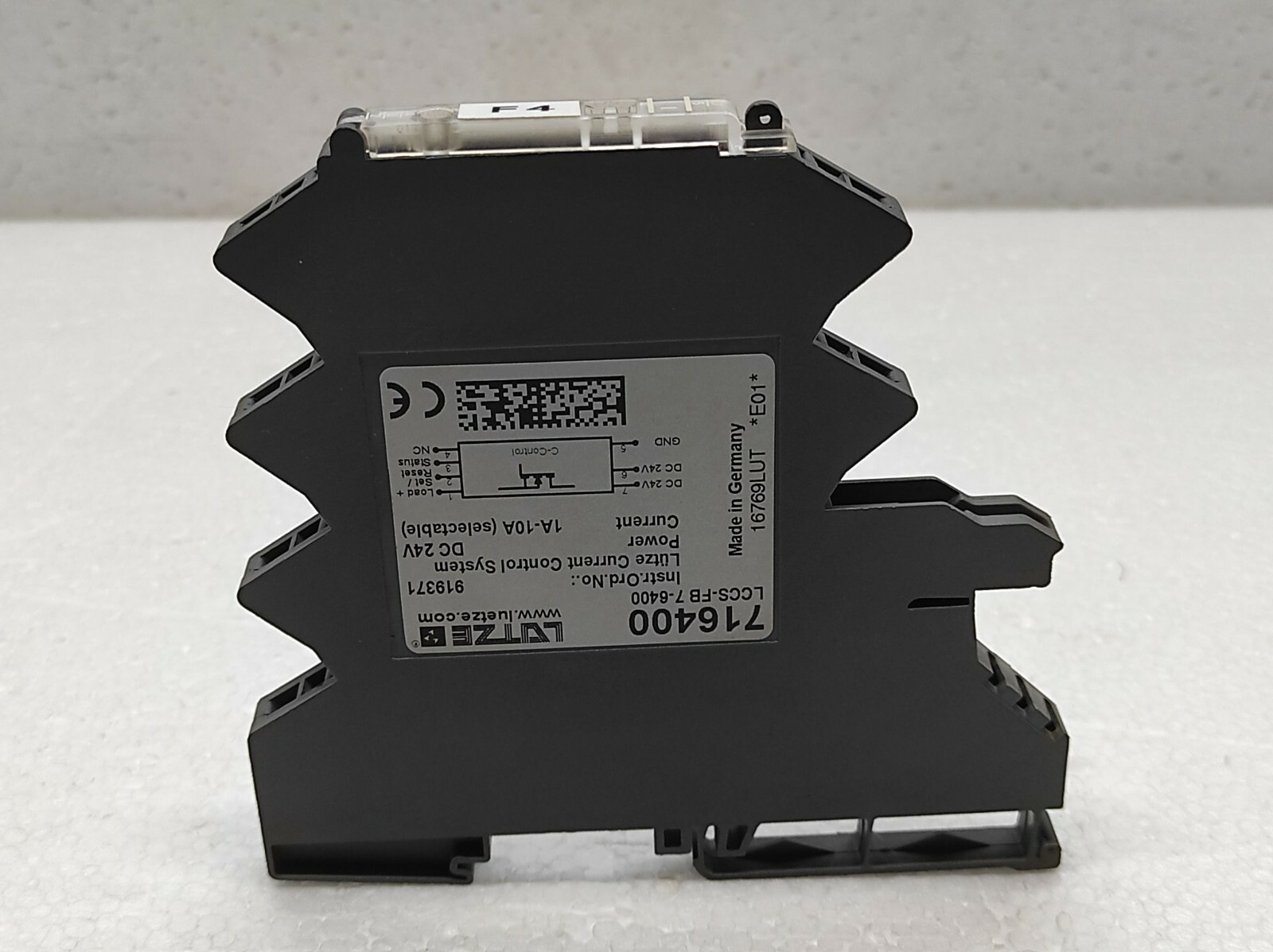 Luetze 716400 Overload Current Control System LCCS-FB 7-6400 24V DC - Image 6