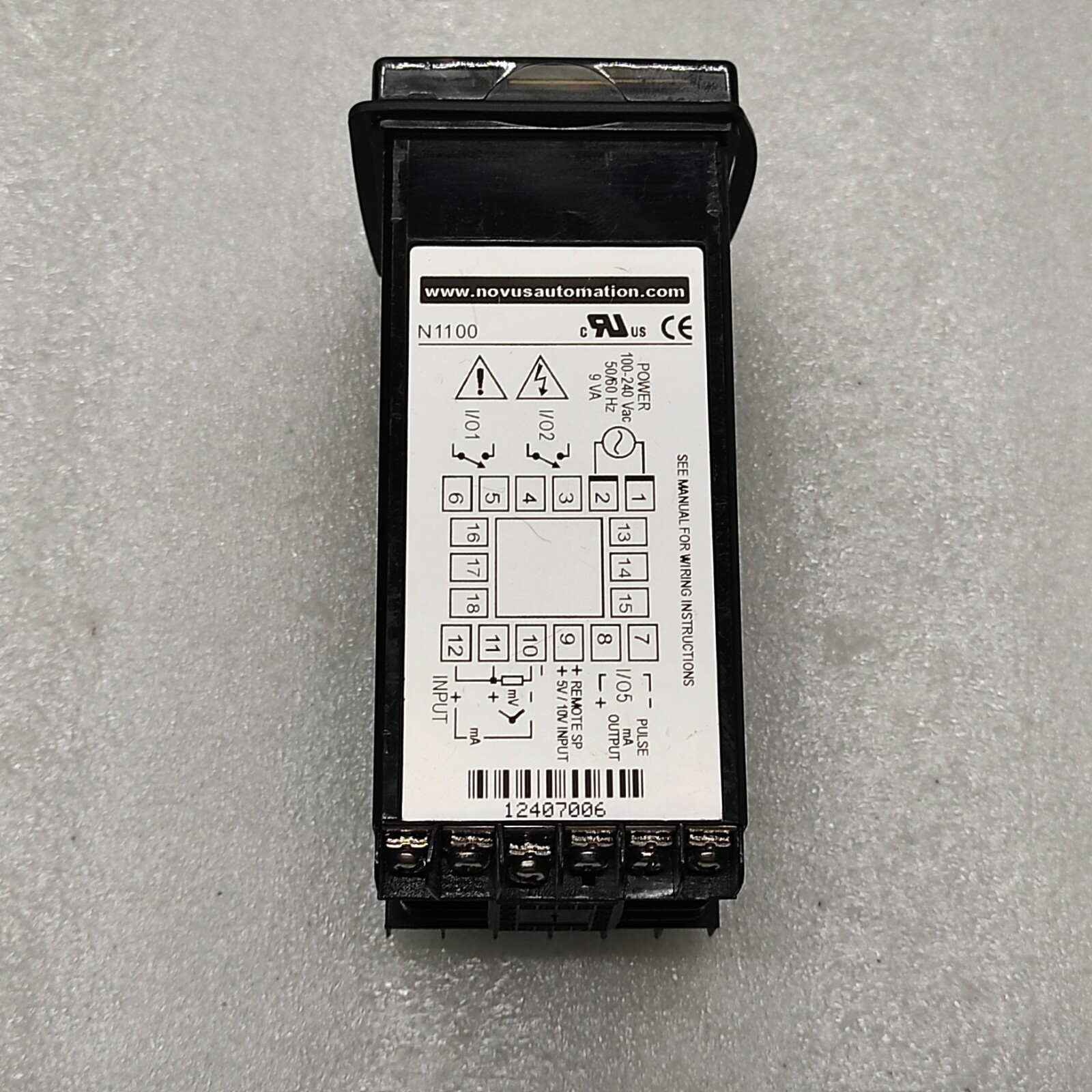 NOVUS N1100 UNIVERSAL CONTROLLER 100-240VAC - Image 3