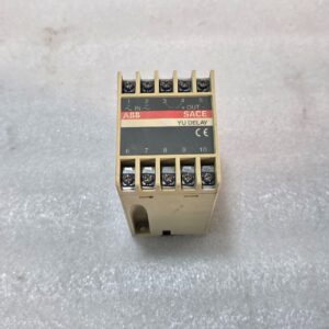 ABB SACE YU DELAY 702209/80 4 ELECTRONIC TIME DELAY RELAY 110–127 VAC/VDC