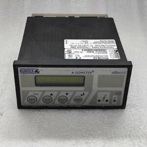 BENDER IRDH375 A-ISOMETER IRDH375B-435 INSULATION MONITORING DEVICE B91065004 88