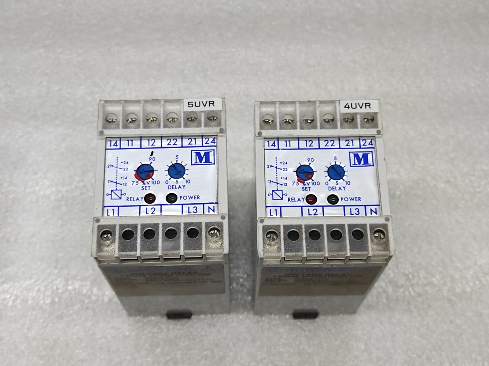 MULTITEK M200-V1X VOLTAGE RELAY 1-PH VOLTAGE UNDER TRIP 220V