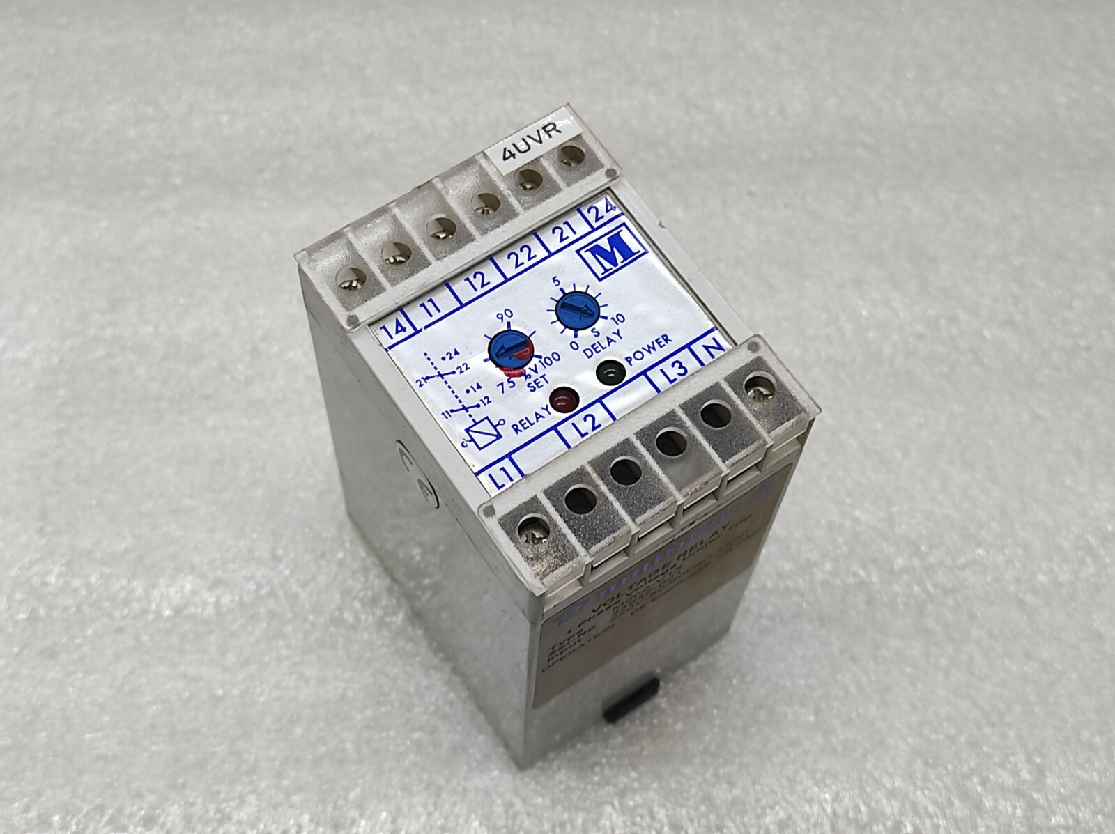 MULTITEK M200-V1X VOLTAGE RELAY 1-PH VOLTAGE UNDER TRIP 220V - Image 2