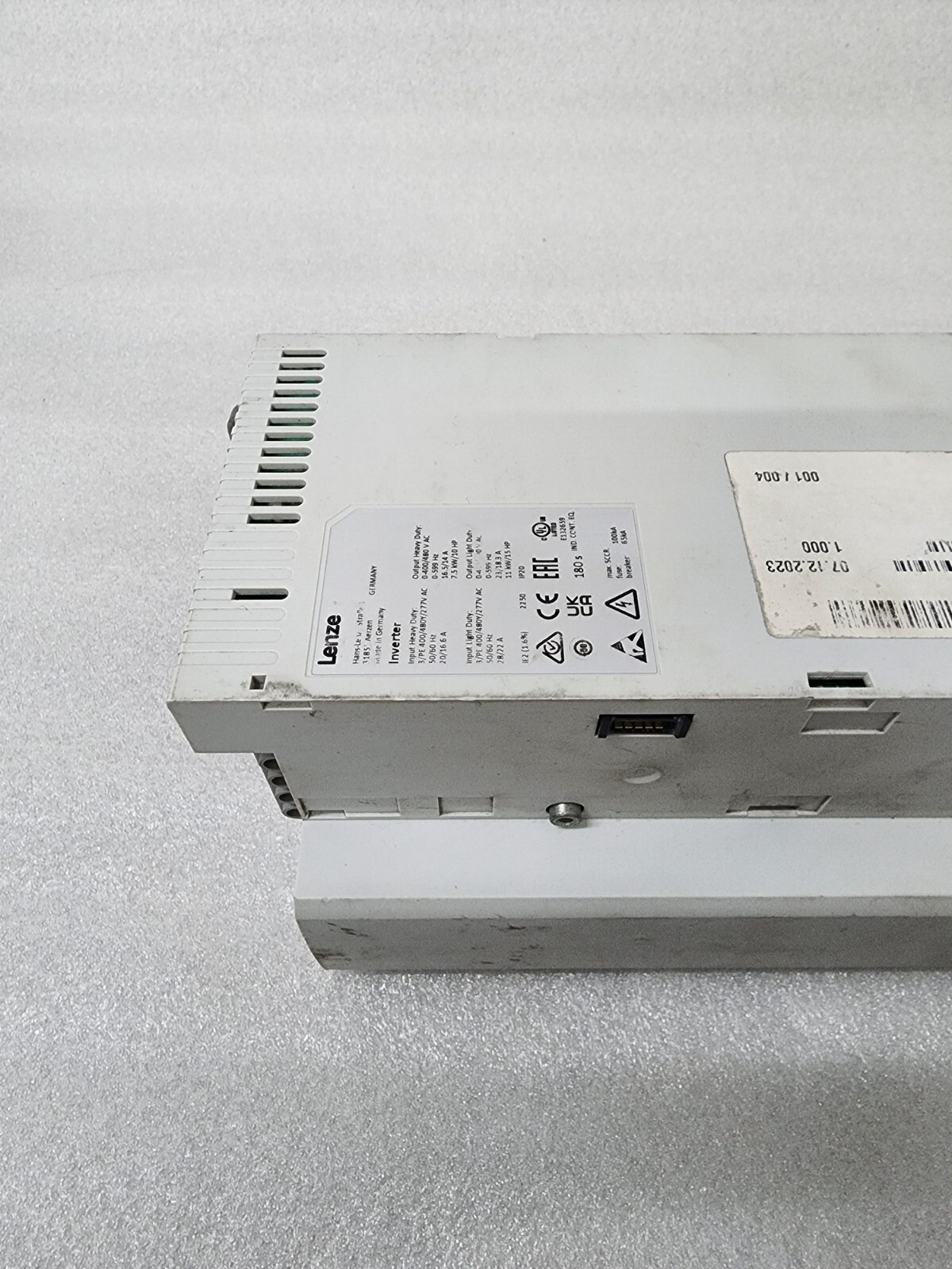 LENZE I55BE275F10V10000S INVERTER DRIVE 7.5KW/10HP - Image 4