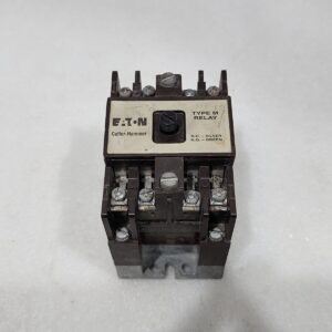EATON CUTLER HAMMER D26M TYPE M RELAY COIL VOLTAGE 110-120V