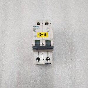 SIEMENS 5SL4202-7RC 2-POLE BREAKER 2A