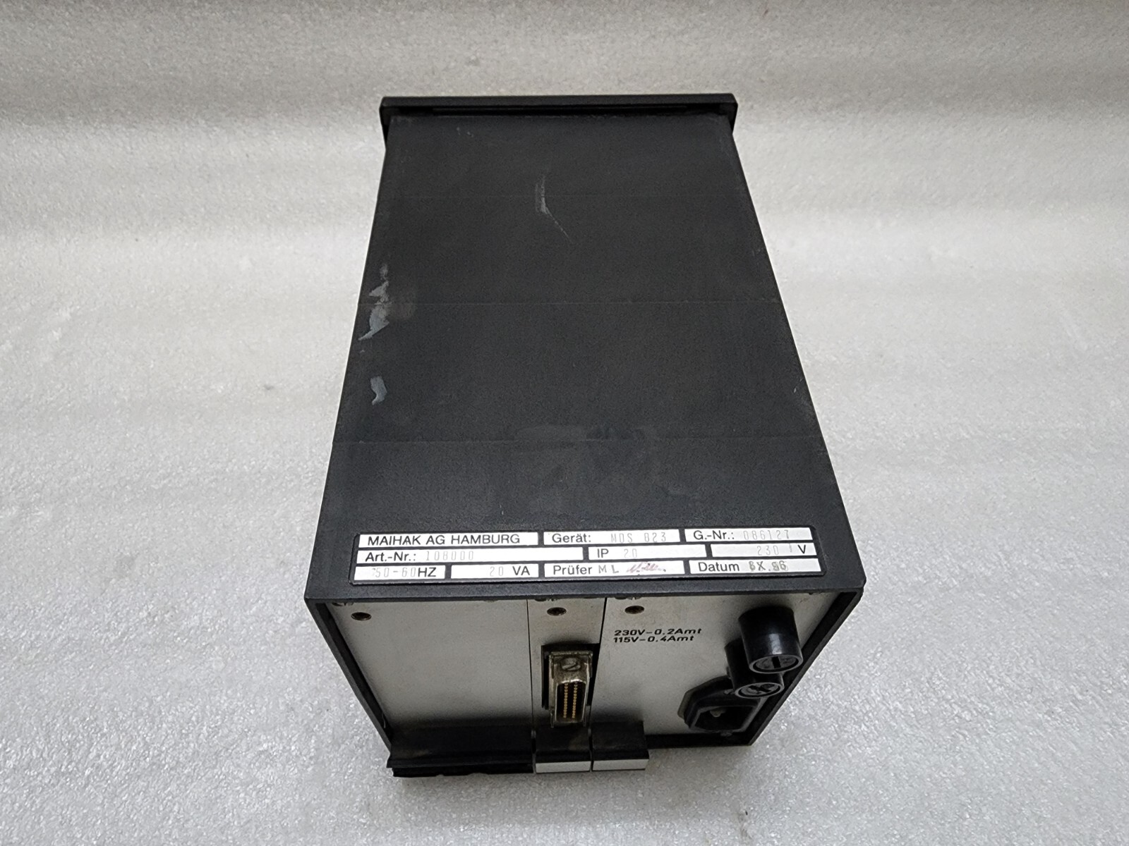 MAIHAK MDS 823 108000 230V 086127 - Image 4